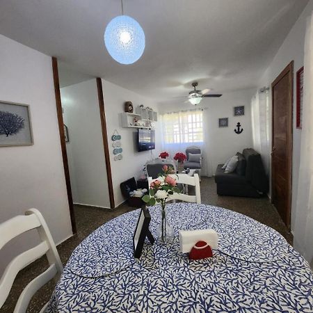 Beachfront Apartment, Quiet 4 Beds, 1 Bath, Ac, Wi-Fi, Hot Water, In Paraiso Near Los Patos 外观 照片
