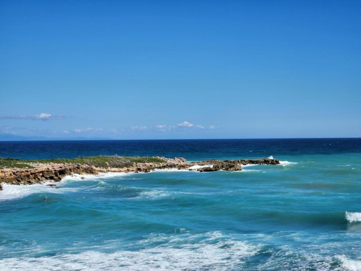 Beachfront Apartment, Quiet 4 Beds, 1 Bath, Ac, Wi-Fi, Hot Water, In Paraiso Near Los Patos 外观 照片