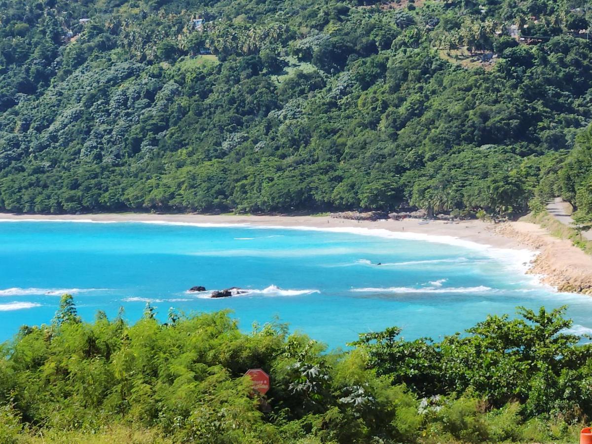 Beachfront Apartment, Quiet 4 Beds, 1 Bath, Ac, Wi-Fi, Hot Water, In Paraiso Near Los Patos 外观 照片