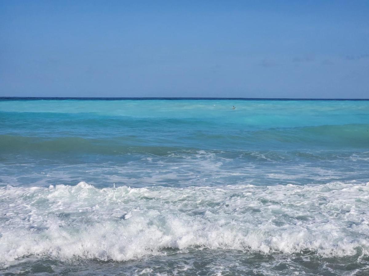 Beachfront Apartment, Quiet 4 Beds, 1 Bath, Ac, Wi-Fi, Hot Water, In Paraiso Near Los Patos 外观 照片